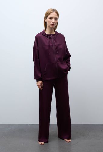 Pantalon de uni en molleton technique - SPORT - Modalova