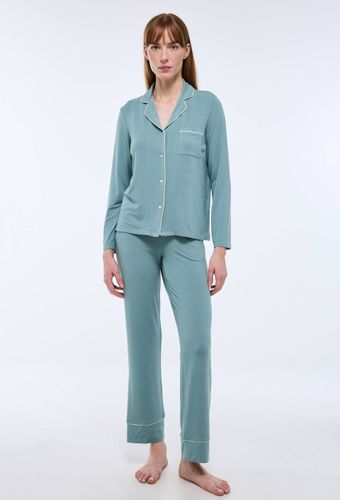 Pyjama fluide à pois en modal - MONOPRIX - Modalova