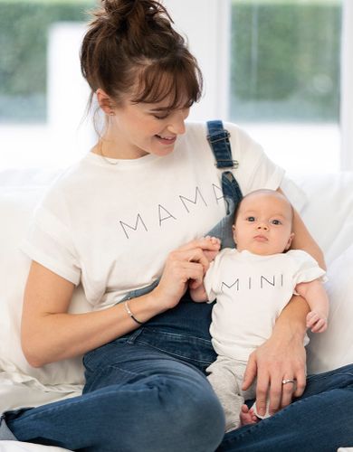 T-shirt en coton bio - Set maman et bébé | - Seraphine - Modalova