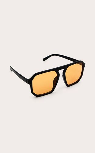 Lunettes De Soleil Aviateur À Verres - PrettyLittleThing - Modalova