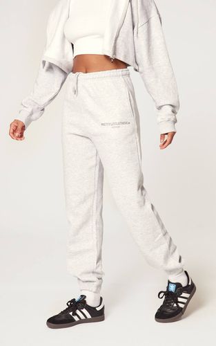 Grey Marl Jogging Avec Slogan Copyright | Taille XL - PrettyLittleThing - Modalova