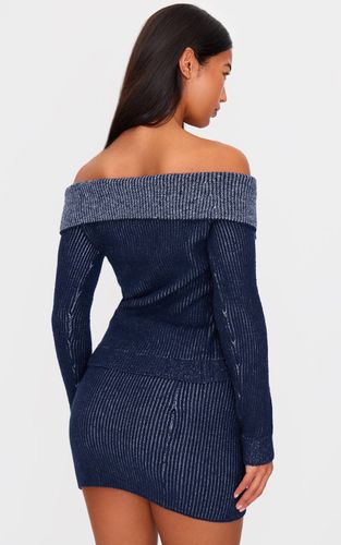 Haut Bicolore À Rabat Avec Fermeture Éclair Apparente | Taille Large - PrettyLittleThing - Modalova