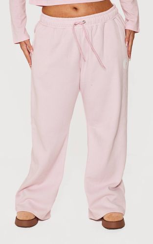 Baby Pink Jogging À Jambes Larges Imprimé Grande Taille | Taille 2XL - PrettyLittleThing - Modalova