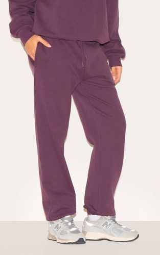 Dark Plum Joggers En Molleton Premium À Revers | Taille XS - PrettyLittleThing - Modalova