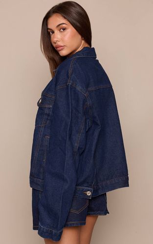 Veste En Jean Classique Oversize | Taille 42 - PrettyLittleThing - Modalova