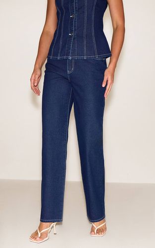 Jean Tall Taille Mi-haute Coupe Large | Taille 34 - PrettyLittleThing - Modalova