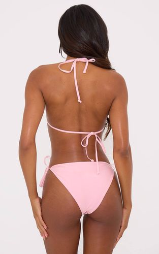 Baby Pink Bas De Bikini À Nouer Sur Les Côtés Mix And Match | Taille 42 - PrettyLittleThing - Modalova