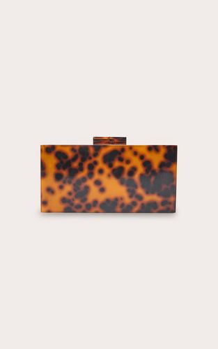 Pochette Rigide Rectangulaire Effet Écaille De Tortue - PrettyLittleThing - Modalova
