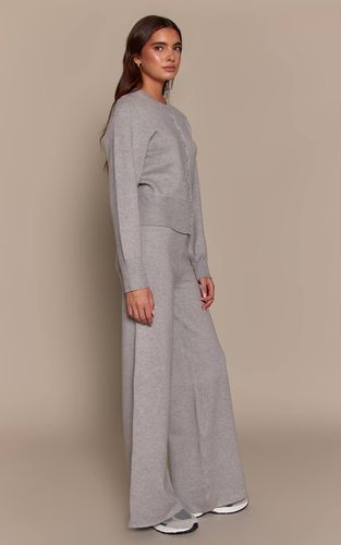 Grey Marl Pantalon En Maille Compacte | Taille XS - PrettyLittleThing - Modalova