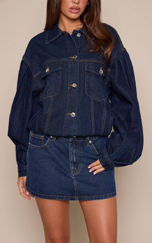 Jupe Mini En Jean Classique Taille Moyenne | Taille 42 - PrettyLittleThing - Modalova