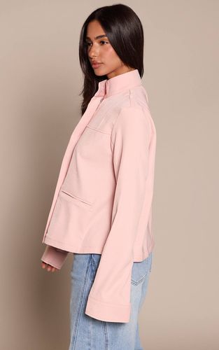 Baby Pink Veste Ajustée Col Cheminée Petite | Taille 32 - PrettyLittleThing - Modalova
