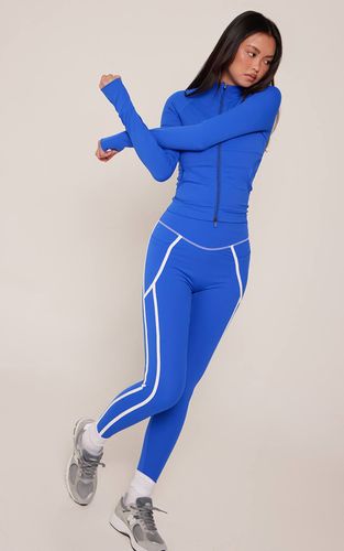 Cobalt Legging Sculptant À Poches Contrastées | Taille Small - PrettyLittleThing - Modalova