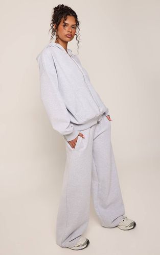 Grey Marl Jogging Large En Jersey Interlock | Taille XS - PrettyLittleThing - Modalova