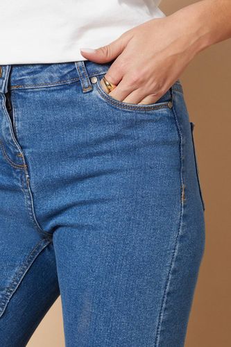 Jean Skinny Taille Moyenne Jade | Taille 46 - Oasis - Modalova