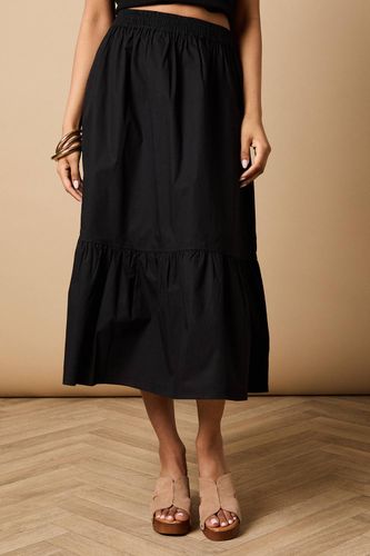 Jupe Midi Popeline Petite | Taille 40 - Oasis - Modalova
