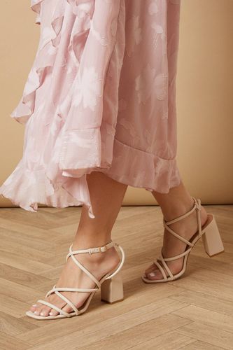 Sandales à Talons Hauts Carrés à Brides Molly en synthétiquecuir | Taille 8 - Oasis - Modalova