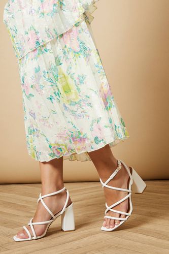 Sandales à Talons Hauts Carrés à Brides Molly en synthétiquecuir | Taille 41 - Oasis - Modalova