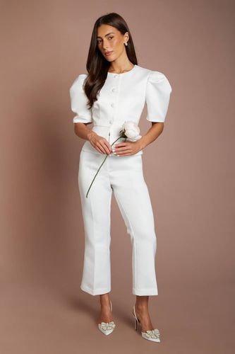 Haut Ajusté En Satin Mat Hen | Taille 46 - Oasis - Modalova