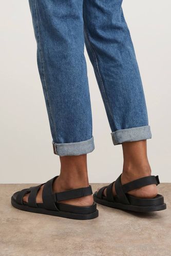 Sandales Tay À Bride Arrière En Nubuck Synthétique Avec Semelle Anatomique | Taille 36 - Oasis - Modalova