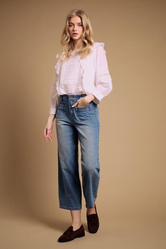 Mocassins à Pompons Toni en Synthétique | Taille 40 - Oasis - Modalova
