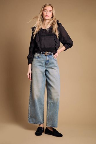 Mocassins à Pompons Toni en Synthétique | Taille 39 - Oasis - Modalova