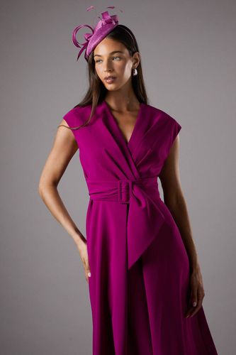 Robe Crêpe à Ceinture | Taille 38 - Coast - Modalova