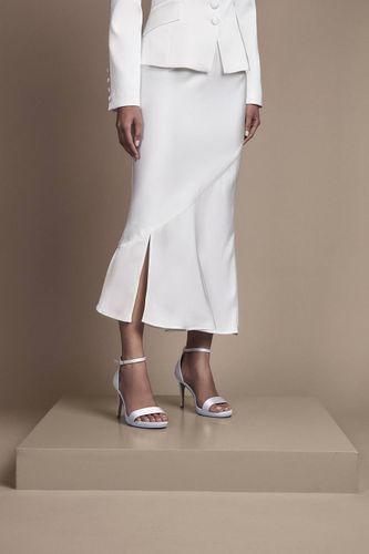 Jupe Ajustée de Mariée avec Détails Satinés | Taille 46 - Coast - Modalova