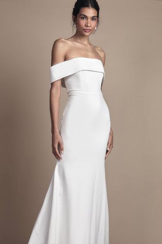 Robe de Mariée Maxi Bardot Ponte | Taille 46 - Coast - Modalova