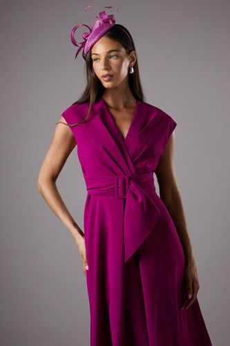 Robe Crêpe à Ceinture | Taille 40 - Coast - Modalova