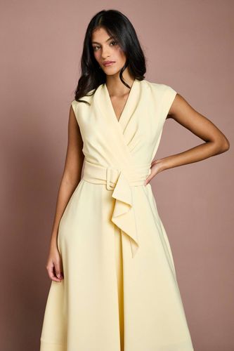 Petite Robe Crêpe Ceinturée | Taille 42 - Coast - Modalova