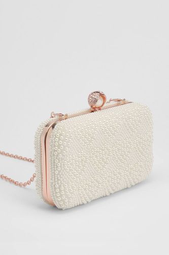 Sac Pochette De Mariée Amora Détail Perles Cœur D'amour - Coast - Modalova