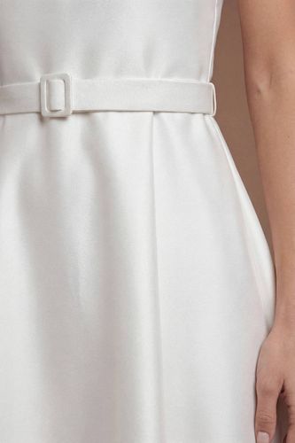 Robe Midi Bardot En Organza Imprimé Petite | Taille 32 - Coast - Modalova
