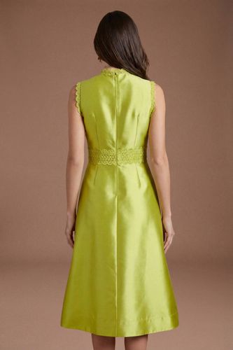 Robe En Sergé Avec Dentelle | Taille 46 - Coast - Modalova