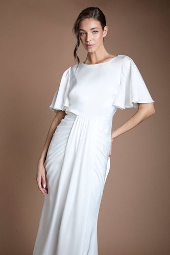Robe De Mariée Drapée Déesse | Taille 40 - Coast - Modalova
