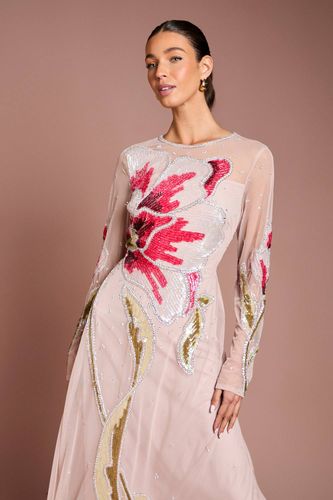 Robe Maxi Florale Ornée À La Main Premium | Taille 36 - Coast - Modalova
