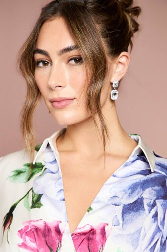 Robe Longue Portefeuille à Motif Imprimé | Taille 40 - Coast - Modalova