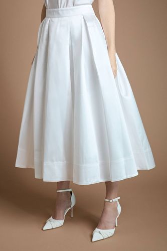 Jupe de Mariée Évasée en Sergé | Taille 44 - Coast - Modalova
