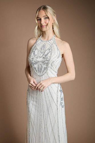 Robe De Mariée Sculptante À Encolure Américaine Ornée Honoured | Taille 46 - Coast - Modalova