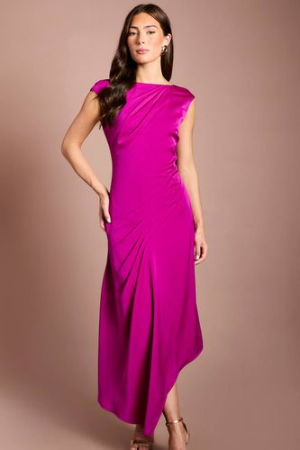 Robe Midi Sans Manches À Dos En V Avec Ourlet Asymétrique | Taille 46 - Coast - Modalova
