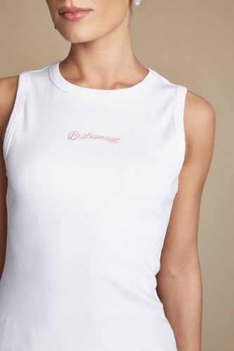 Débardeur Côtelé Brodé Demoiselle D'honneur | Taille 46 - Coast - Modalova