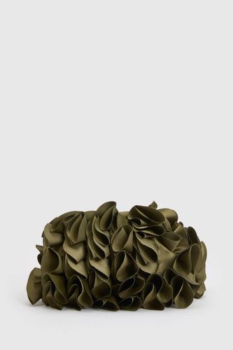 Sac Pochette Estelle En Satin À Fleurs Avec Bandoulière - Coast - Modalova