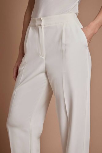 Pantalon De Mariée Formel À Jambe Droite Avec Plis Devant | Taille 46 - Coast - Modalova