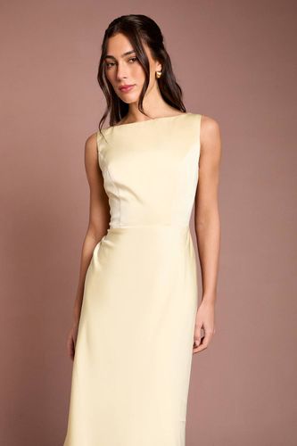 Robe De Demoiselle D'honneur En Satin Sans Manches | Taille 46 - Coast - Modalova