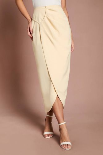 Jupe Midi Droite Lisa Tan | Taille 46 - Coast - Modalova