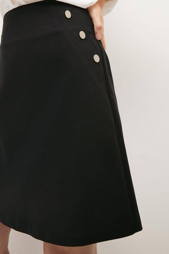 Jupe Tissée Essential Techno | Taille 18 - KarenMillen - Modalova