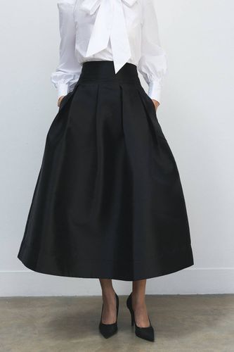 Tunique de bal maxi en sergé tissé | Taille 14 - KarenMillen - Modalova