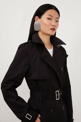 Trench-coat classique ceinturé sur mesure | Taille 16 - KarenMillen - Modalova