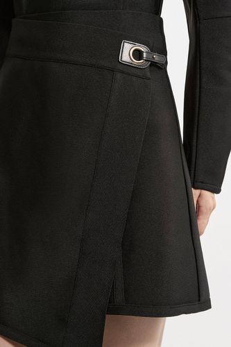 Jupe Mini Asymétrique Bandage Sculptante | Taille Medium - KarenMillen - Modalova