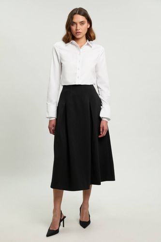 La chemise boutonnée en coton tissé The Founder | Taille 16 - KarenMillen - Modalova