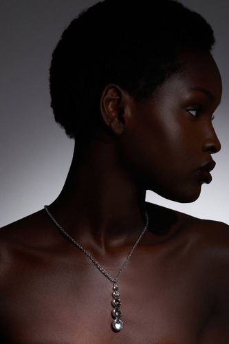 Pendentif en forme de larme en cristal européen façonné à la main - KarenMillen - Modalova